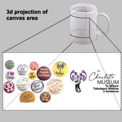 Lesbian Badges - Mug Thumbnail